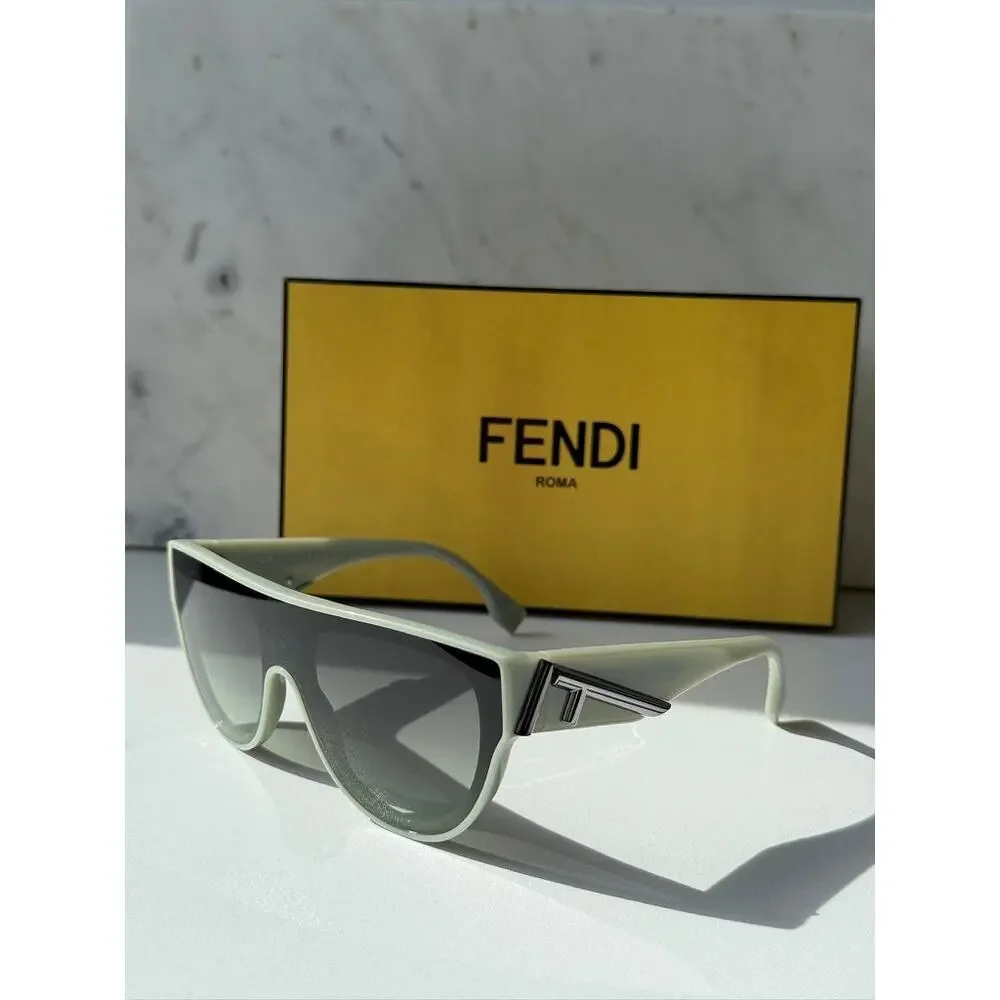 NEW Fendi FE40150I Way Green Flat Top Sunglasses - Picture 5 of 10